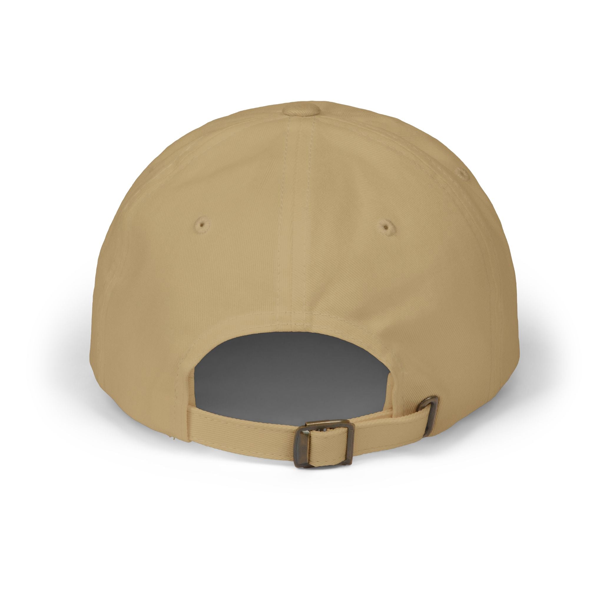 Classic Dad Cap with Vintage Gold 'VWORKIN' Patch – Casual Baseball Hat