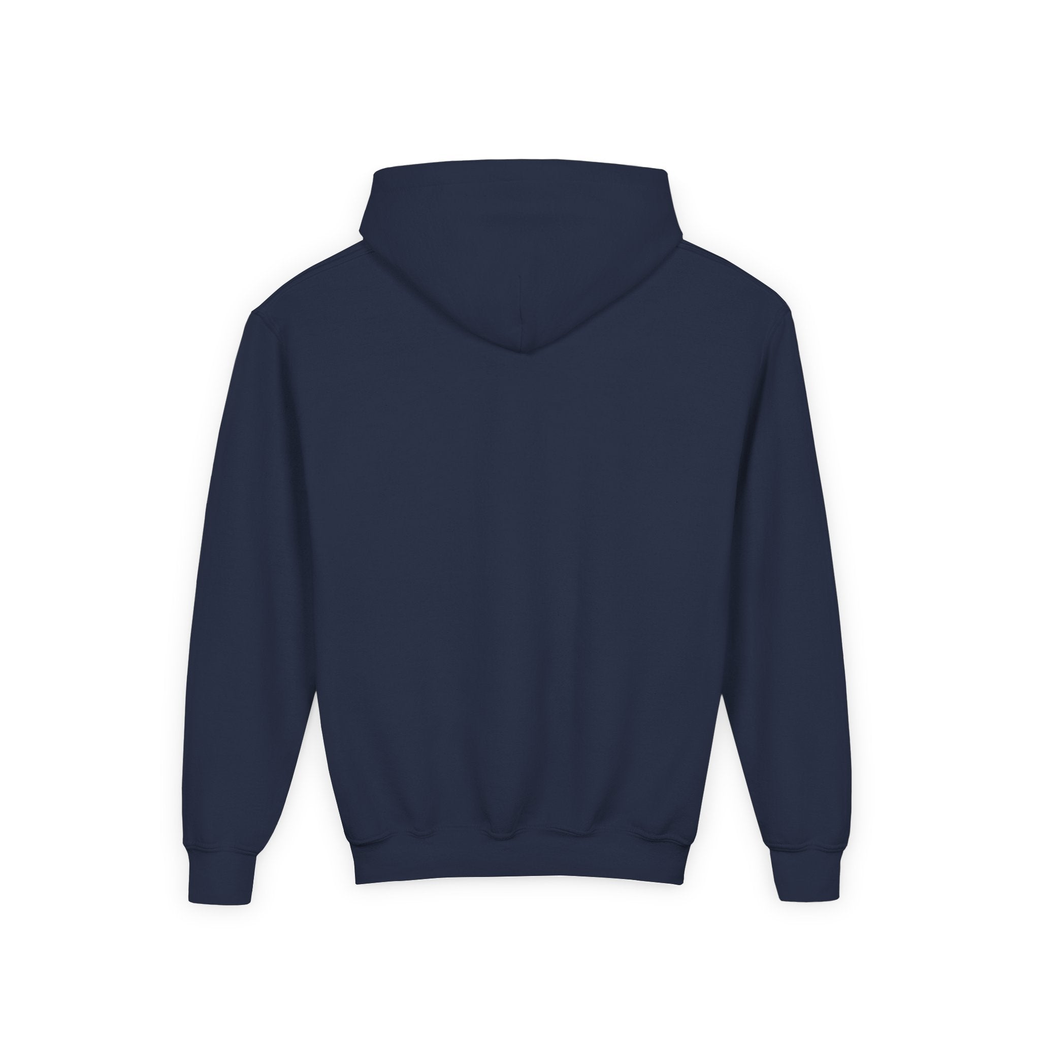 Youth Hoodie with Leopard Print 'VYORIN' Arch Logo - Trendy Kids Pullover