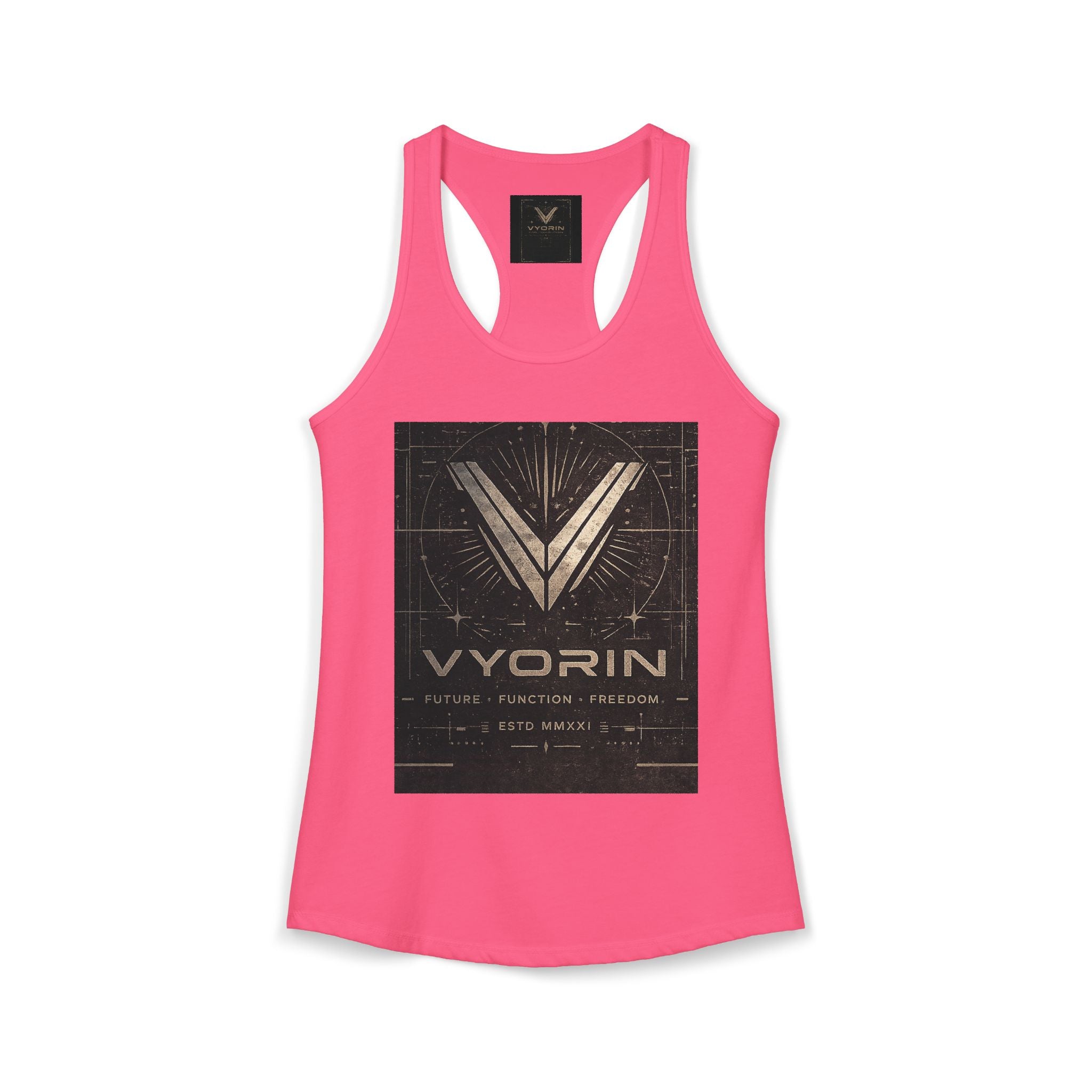 VYORIN full logo Women's Ideal Racerback Tank