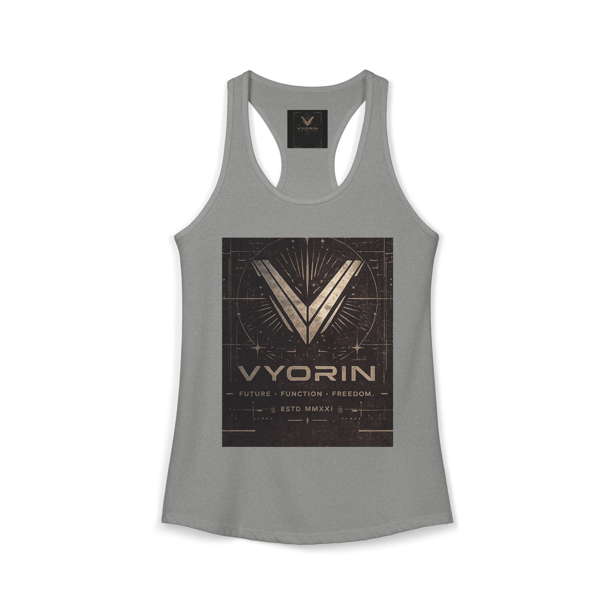 VYORIN full logo Women's Ideal Racerback Tank