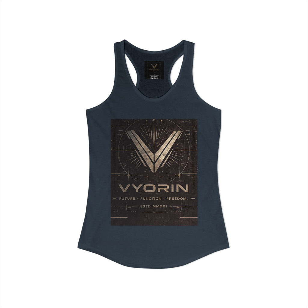 VYORIN full logo Women's Ideal Racerback Tank