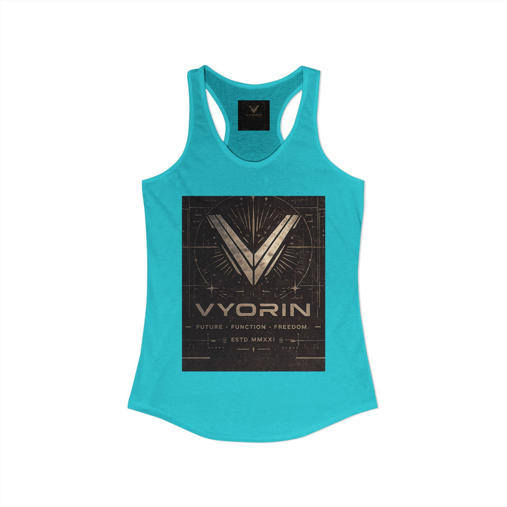 VYORIN full logo Women's Ideal Racerback Tank