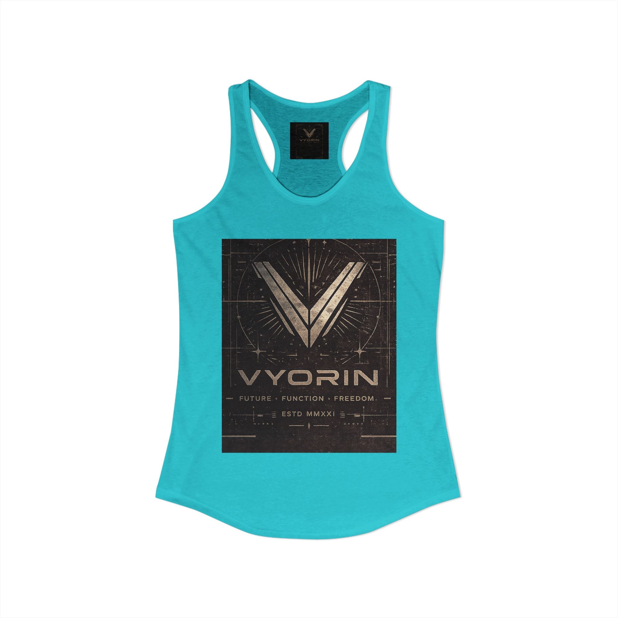 VYORIN full logo Women's Ideal Racerback Tank