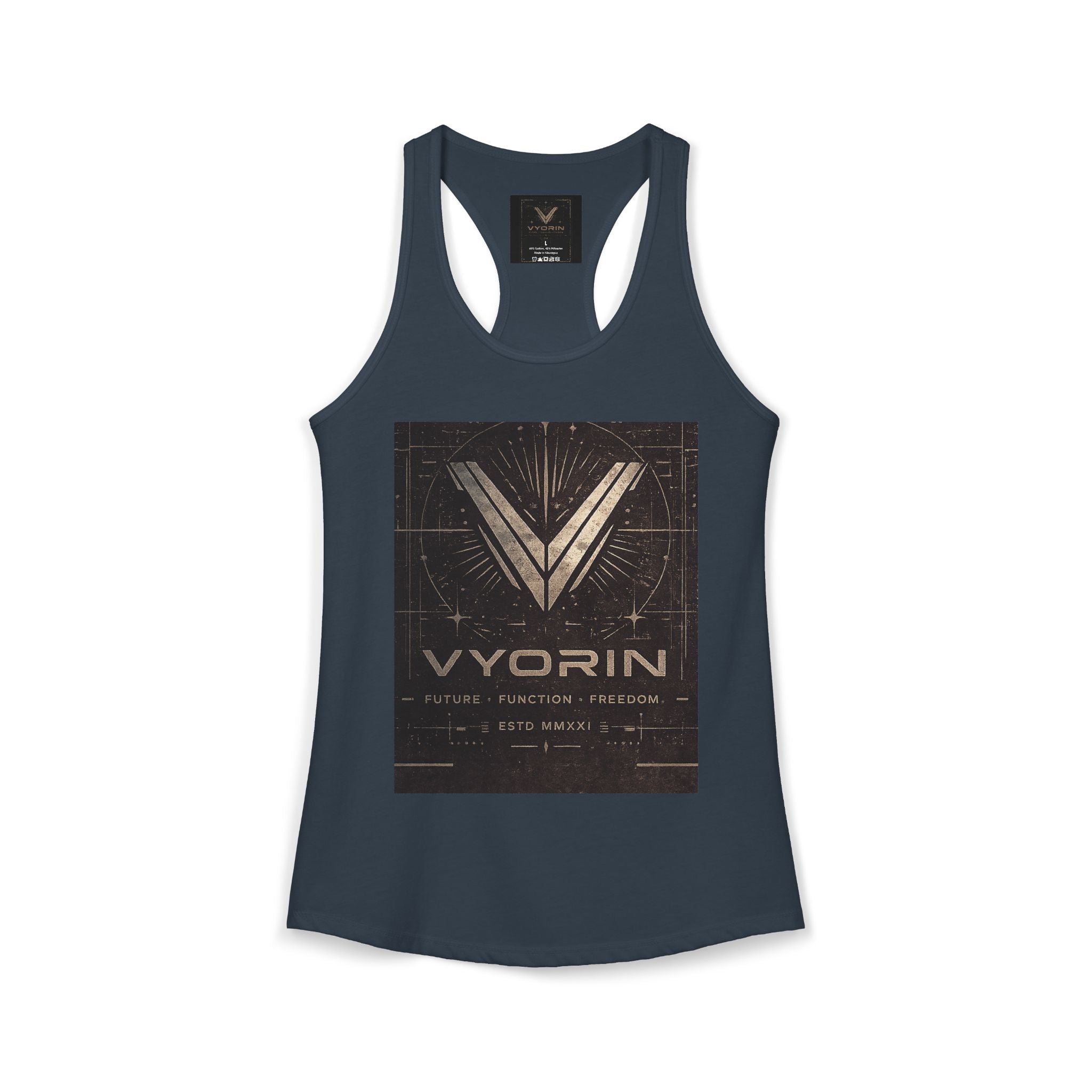 VYORIN full logo Women's Ideal Racerback Tank