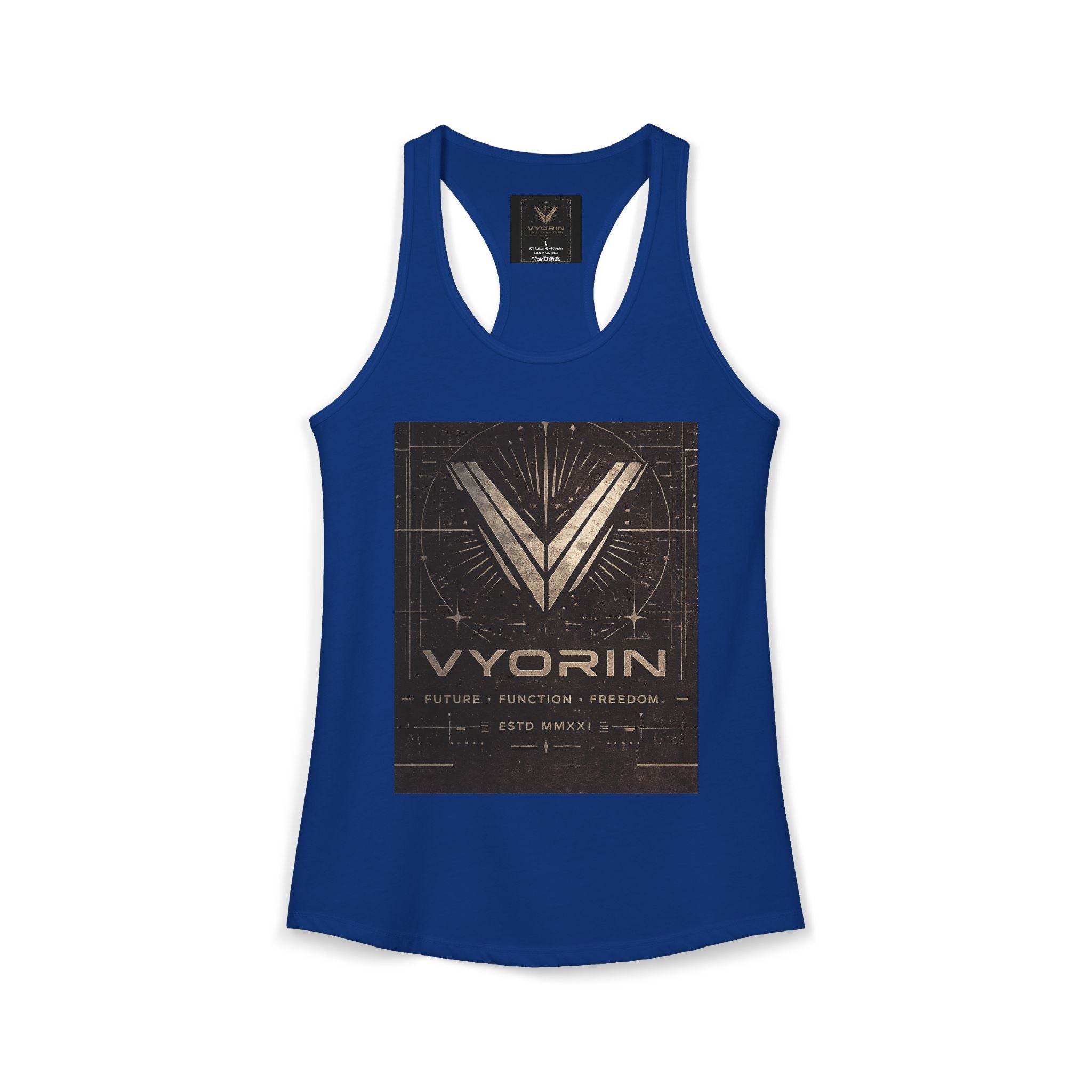 VYORIN full logo Women's Ideal Racerback Tank