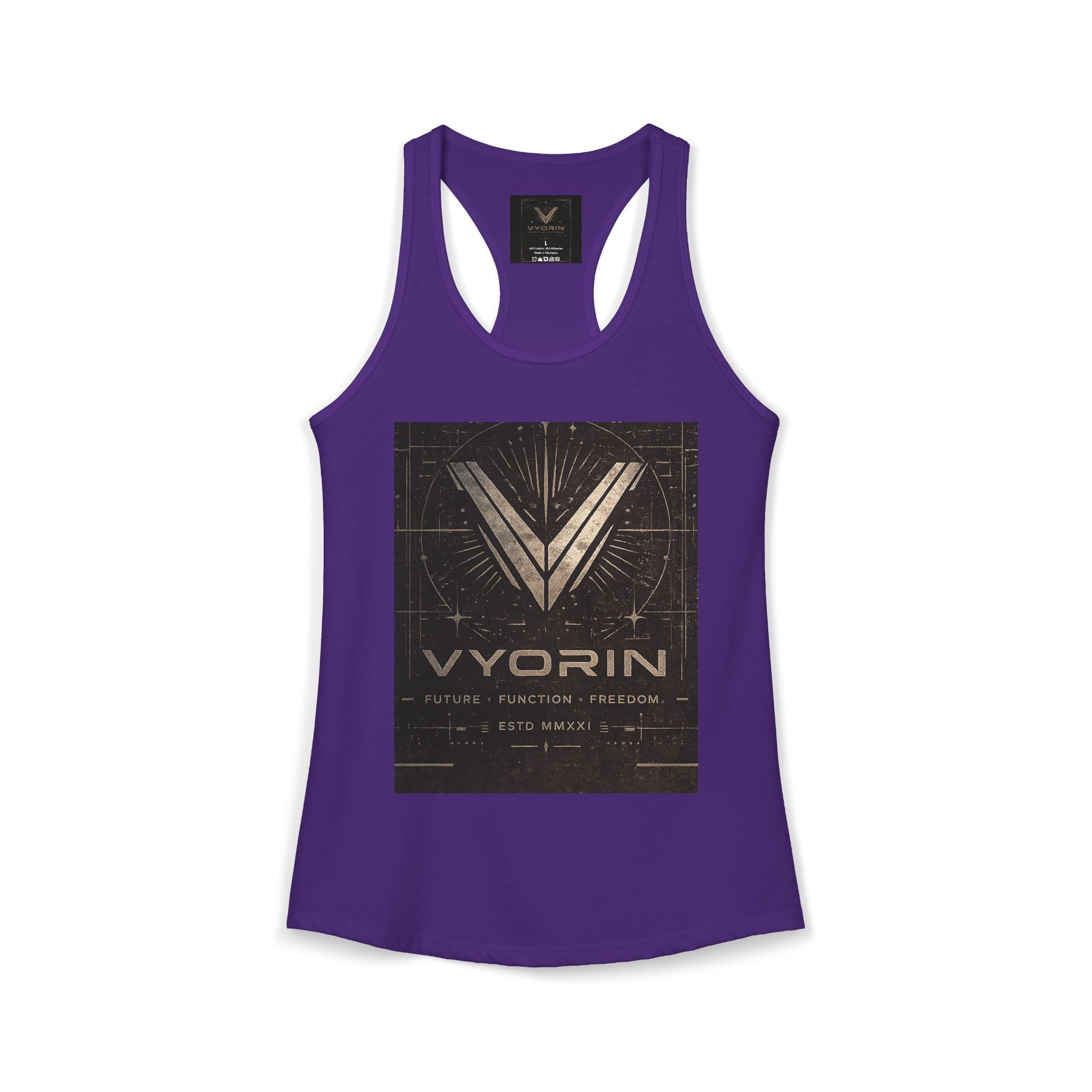 VYORIN full logo Women's Ideal Racerback Tank