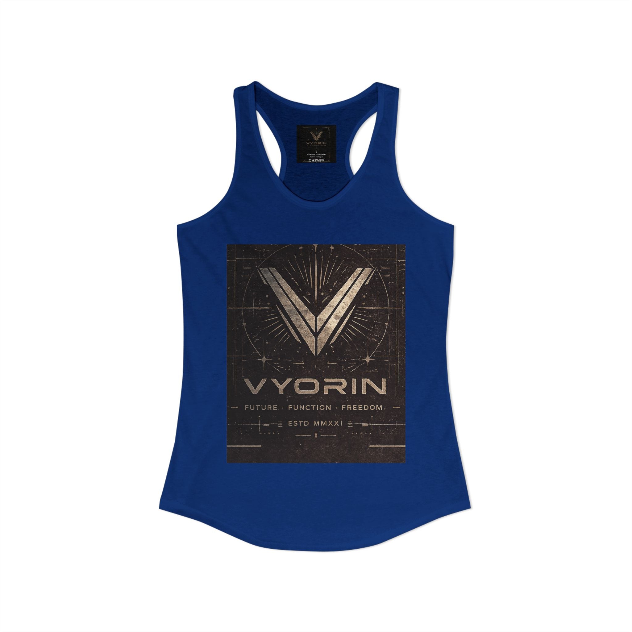 VYORIN full logo Women's Ideal Racerback Tank