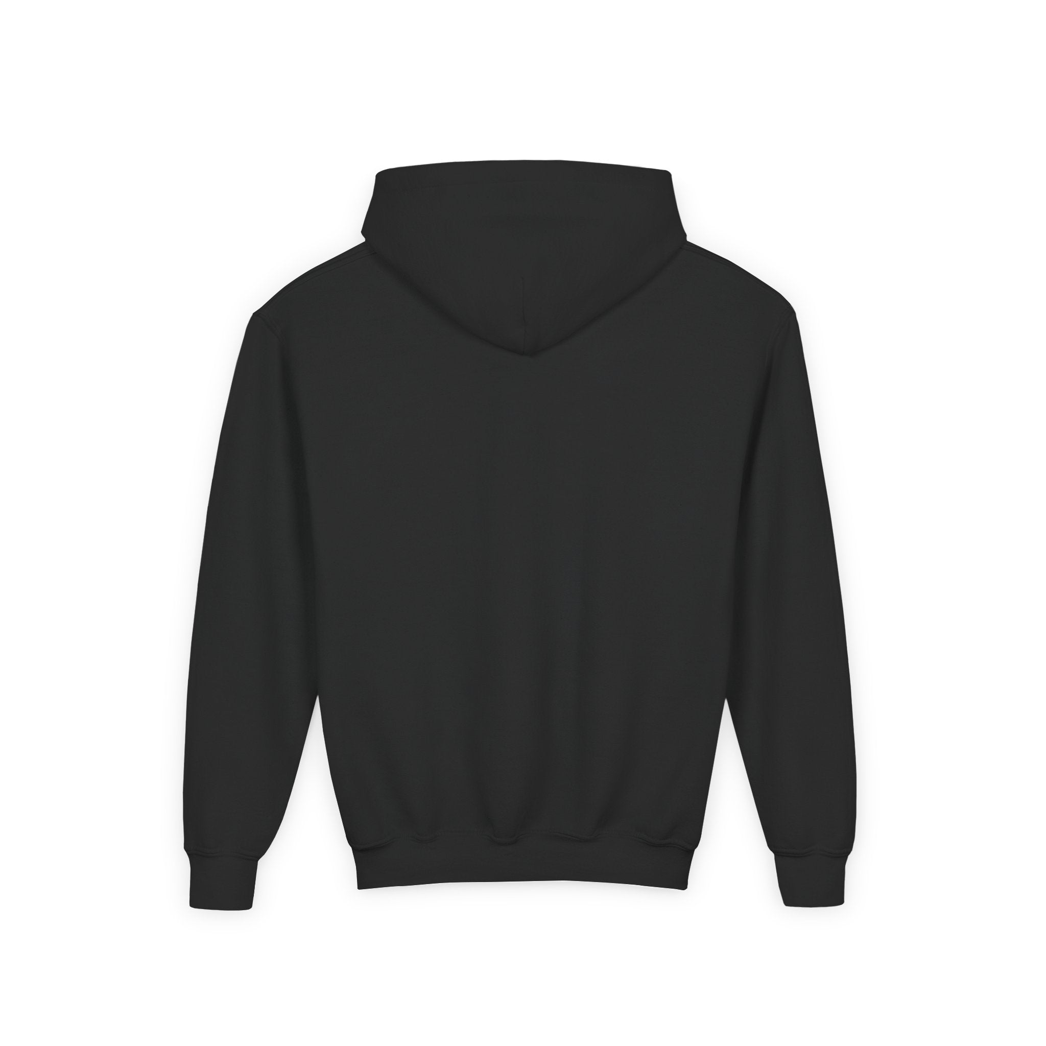 Youth Hoodie with Leopard Print 'VYORIN' Arch Logo - Trendy Kids Pullover