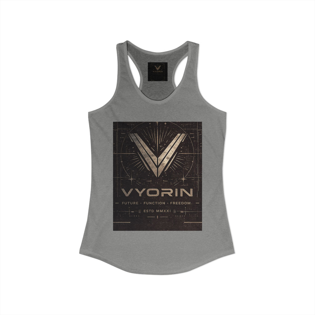 VYORIN full logo Women's Ideal Racerback Tank