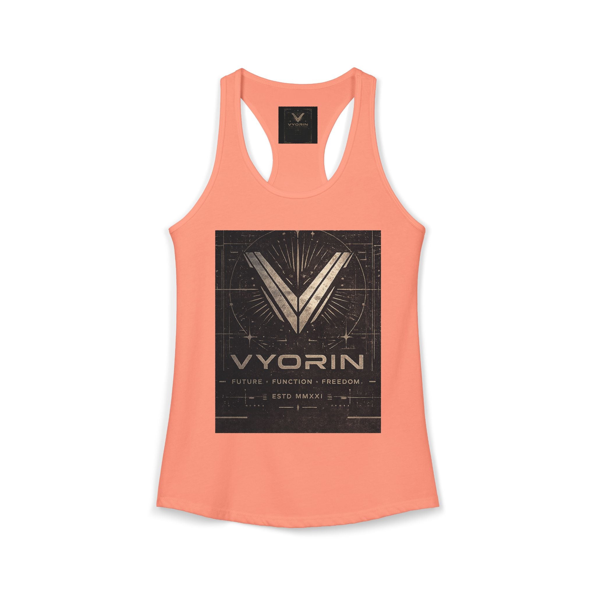 VYORIN full logo Women's Ideal Racerback Tank