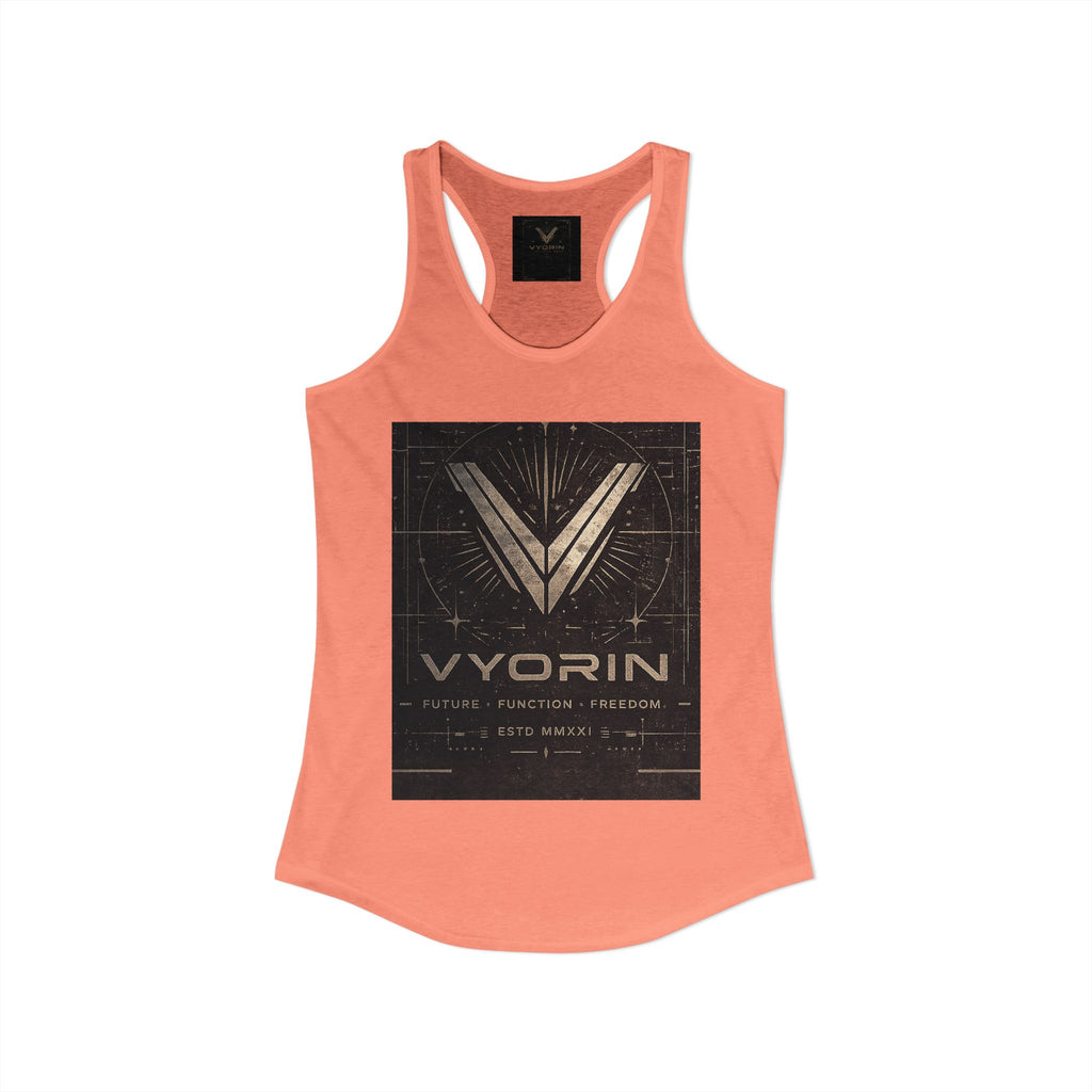 VYORIN full logo Women's Ideal Racerback Tank