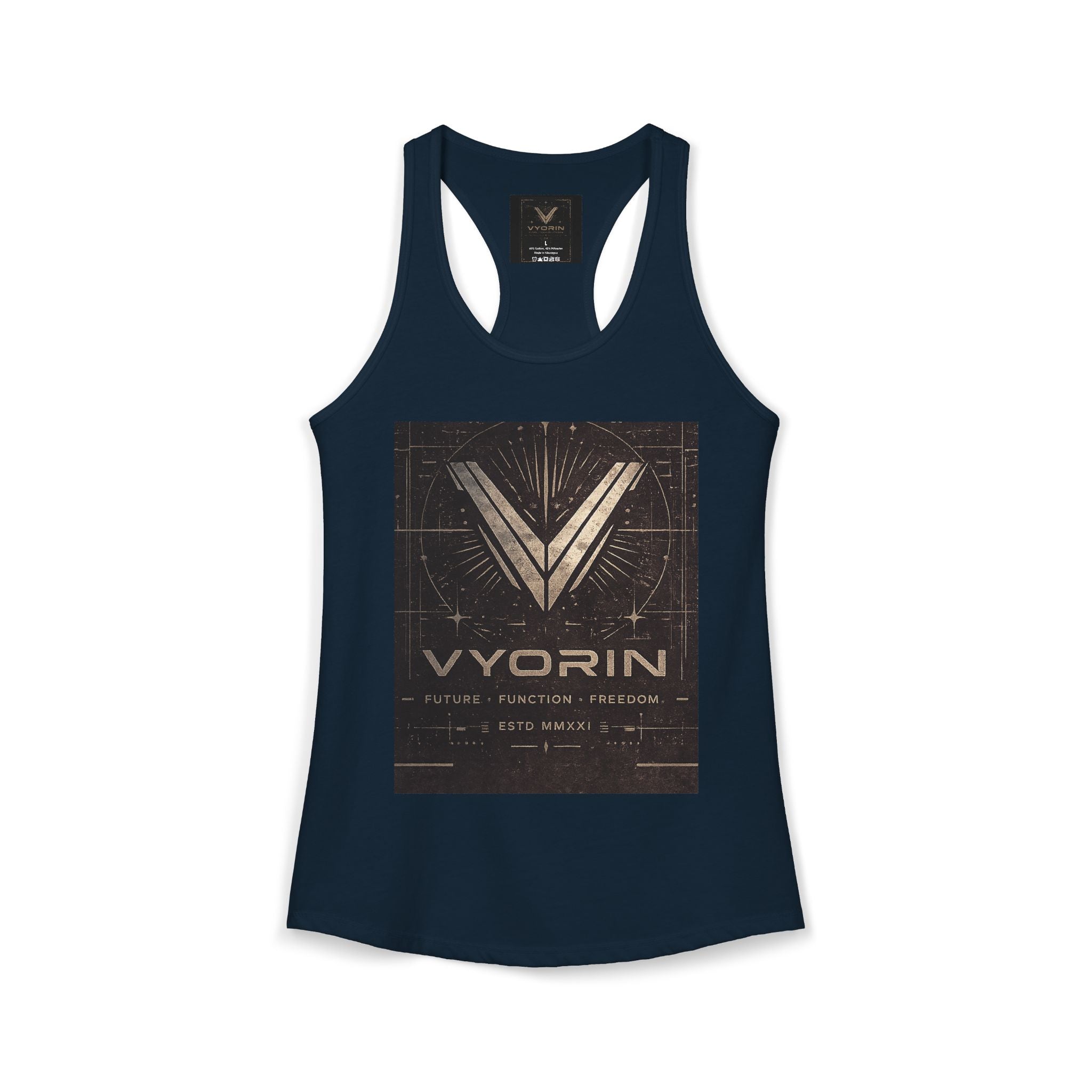 VYORIN full logo Women's Ideal Racerback Tank