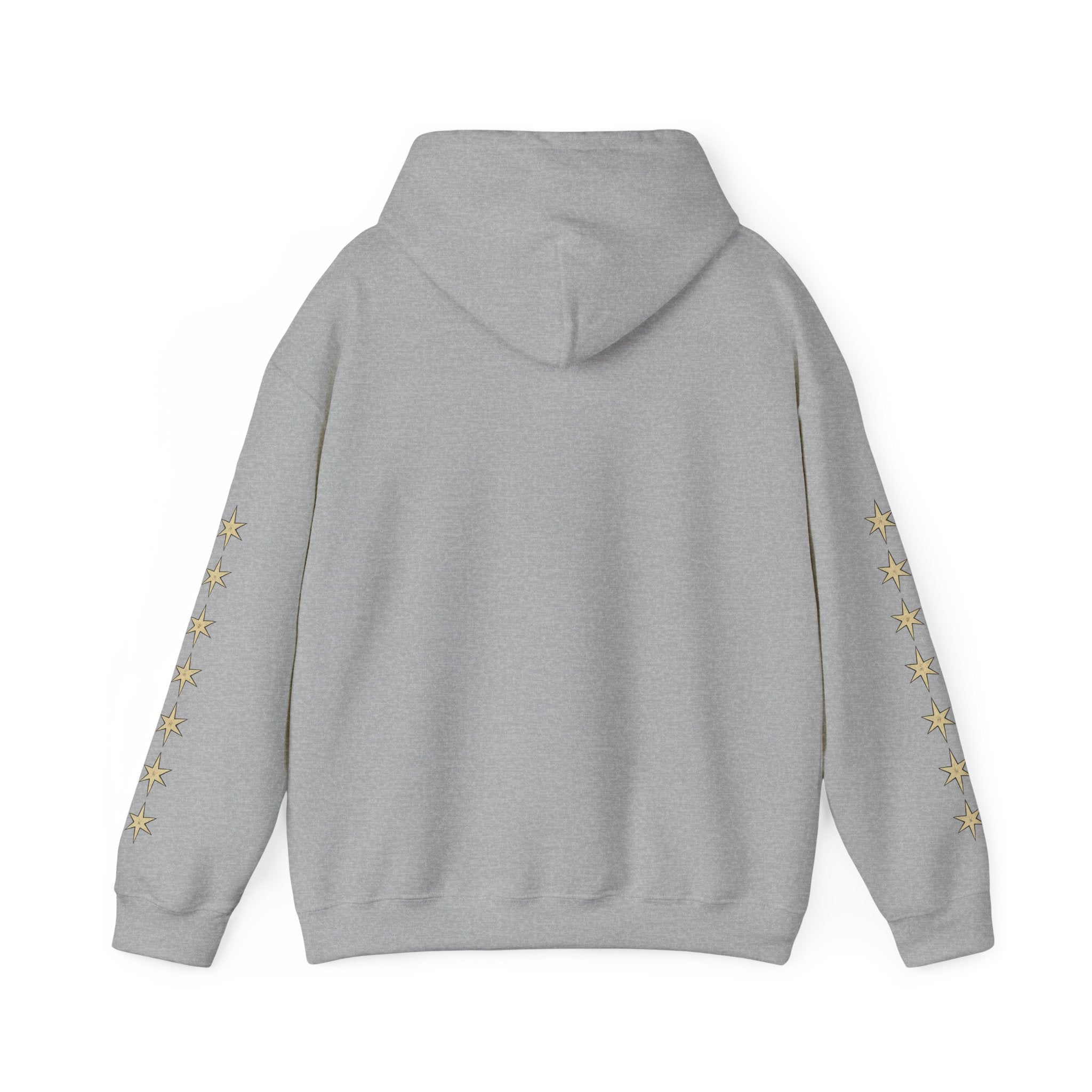 Vyorin Star Emblem Hoodie — Retro Sci‑Fi Logo Pullover