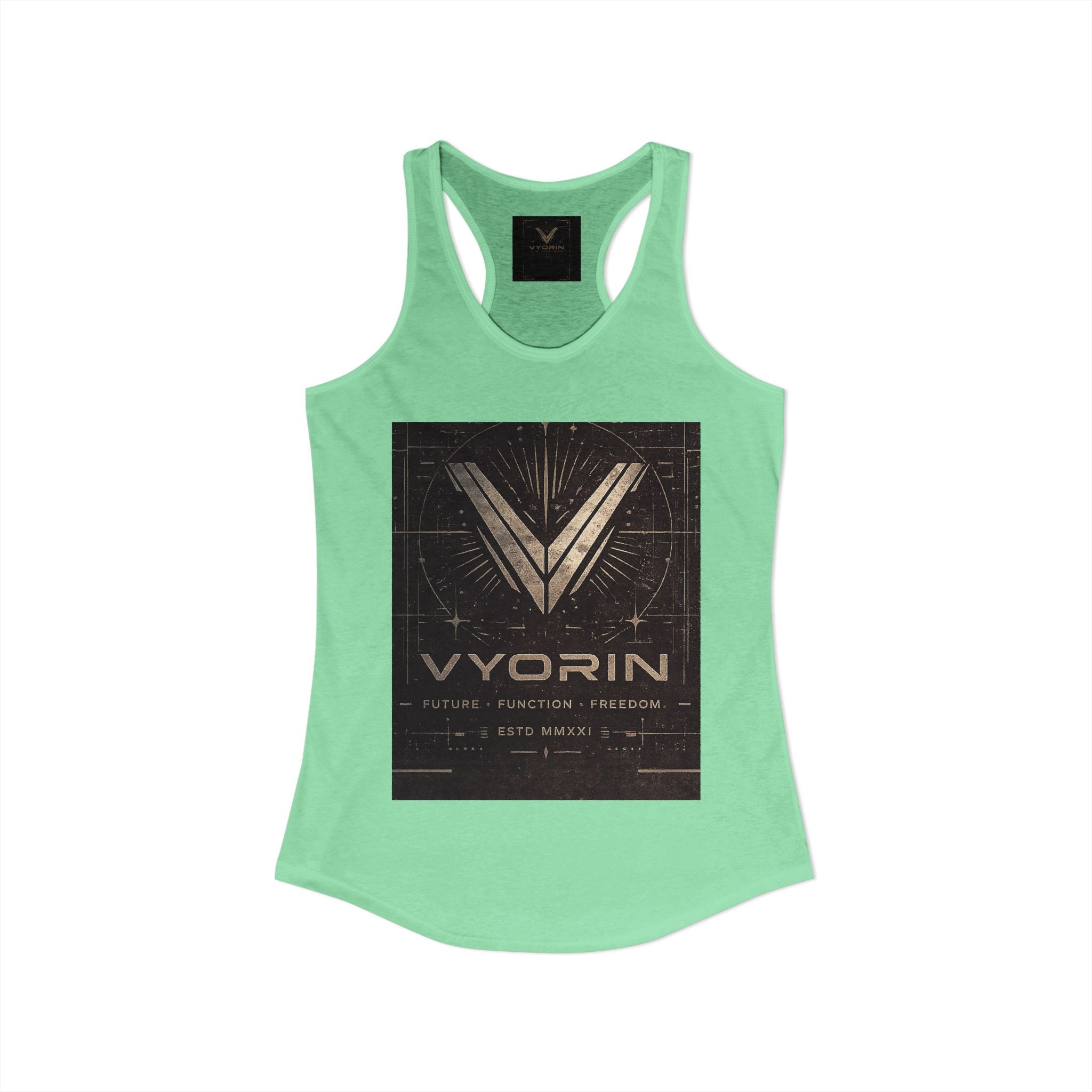 VYORIN full logo Women's Ideal Racerback Tank