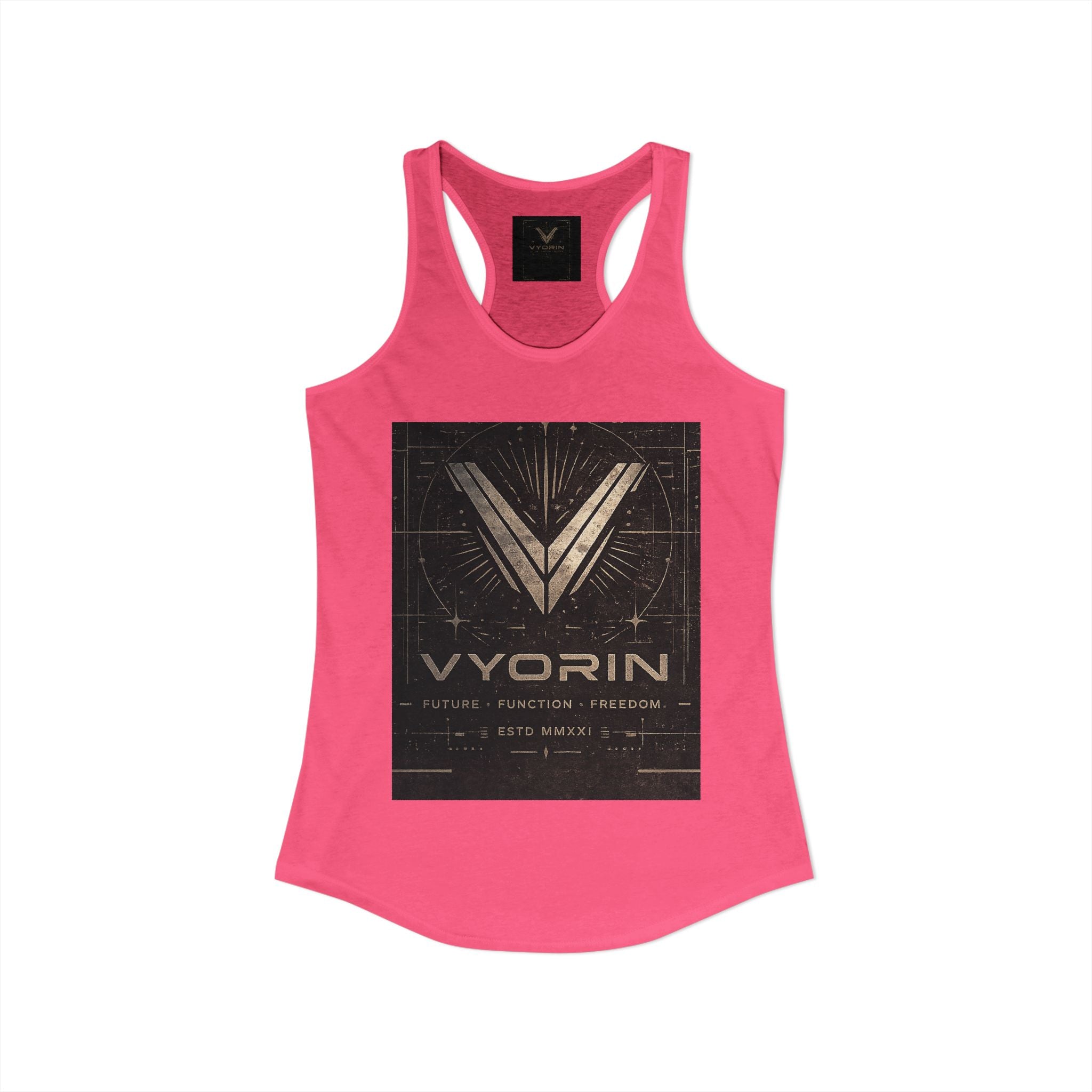 VYORIN full logo Women's Ideal Racerback Tank