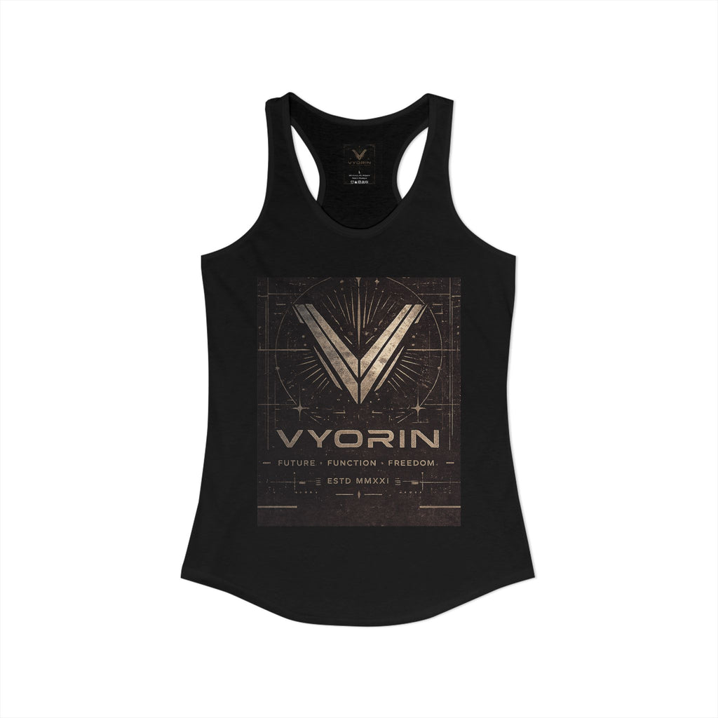 VYORIN full logo Women's Ideal Racerback Tank
