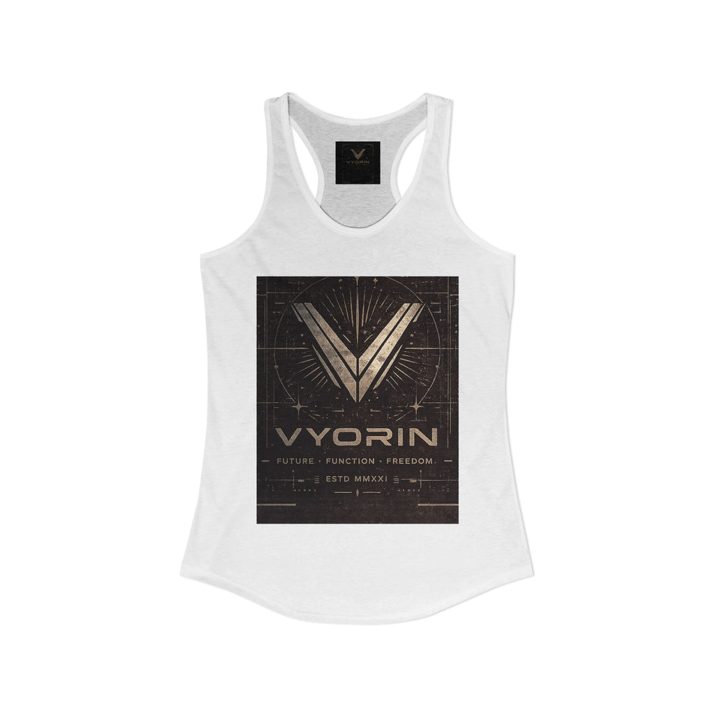 VYORIN full logo Women's Ideal Racerback Tank