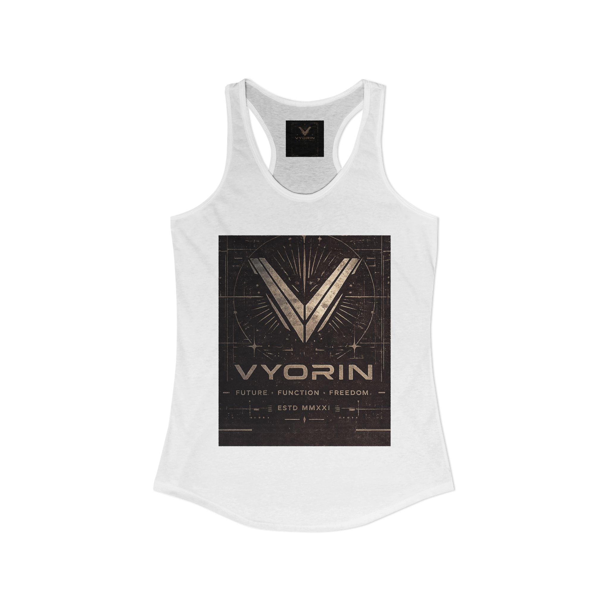 VYORIN full logo Women's Ideal Racerback Tank