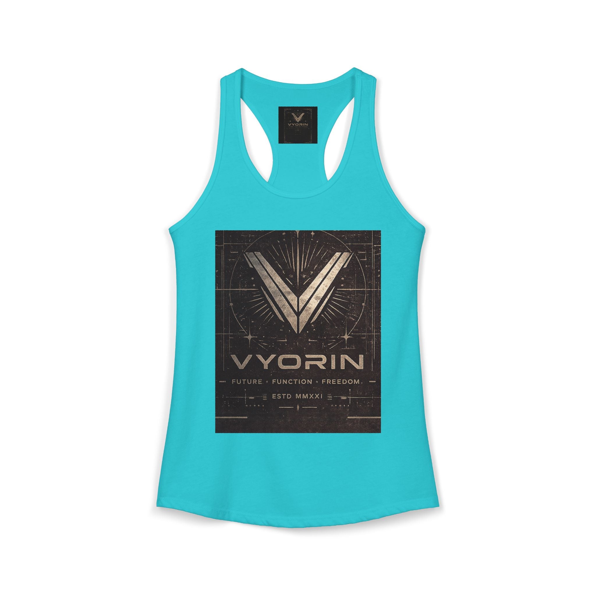 VYORIN full logo Women's Ideal Racerback Tank