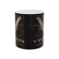 Spaceflight Emblem Ceramic Mug – Vintage Voyager Design (11oz, 15oz)