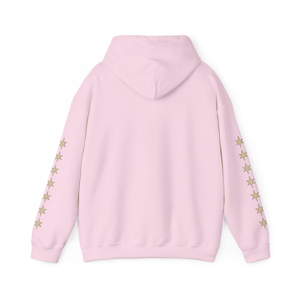 Vyorin Star Emblem Hoodie — Retro Sci‑Fi Logo Pullover